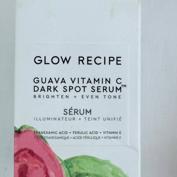 Glow Recipe Dark Spot Serum 30 ml Guava Vitamin C Brighten Even Tone Skin - Picture 12 of 16